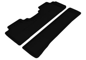 Honda Ridgeline Floor Mats - Rear - 3D MAXpider - KAGU Series - Black - `06-`14 Honda Ridgeline Floor Mats - Rear - 3D MAXpider - KAGU Series - Black - `06-`14